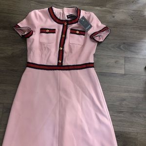 New pink rose femme de carriere dress 38 S